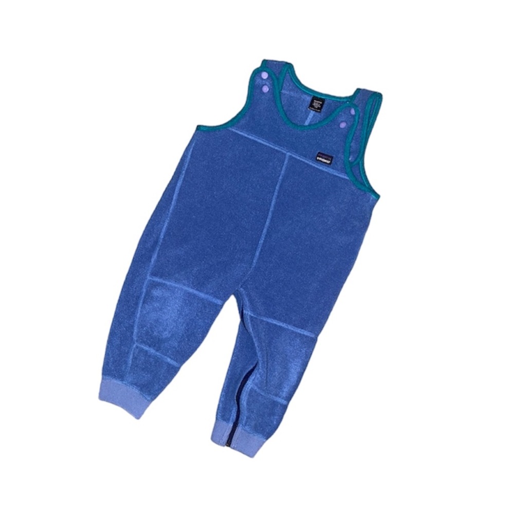 Vintage 90s Patagonia Fleece Overalls